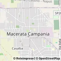 Карта Macerata Campania