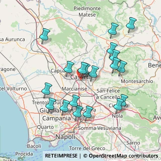 Mappa Via Tevere, 81100 Caserta CE, Italia (16.46579)