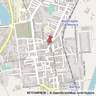 Mappa Via Municipio, 14, 70129 Bari, Bari (Puglia)