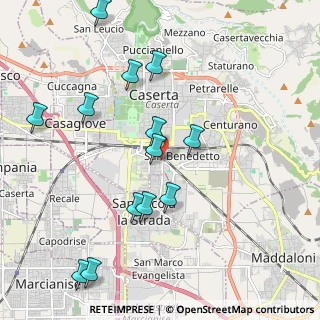 Mappa Via Ignazio Silone, 81100 Caserta CE, Italia (2.36615)