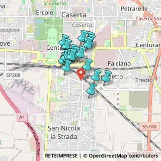 Mappa Via Ignazio Silone, 81100 Caserta CE, Italia (0.674)