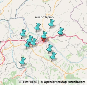 Mappa Dir. Nord-Est, 83035 Grottaminarda AV, Italia (6.28727)