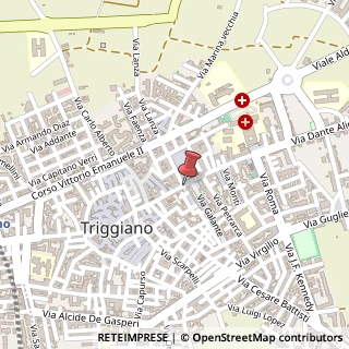 Mappa Via Dante, 82, 70019 Triggiano, Bari (Puglia)