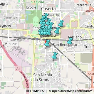 Mappa Via Avellino, 81100 Caserta CE, Italia (0.7255)