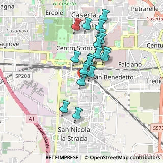 Mappa Via Avellino, 81100 Caserta CE, Italia (0.816)