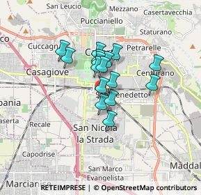 Mappa Via Avellino, 81100 Caserta CE, Italia (1.21375)