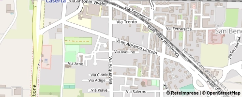 Mappa Caserta