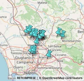 Mappa Via Giovanni Gentile, 81100 Caserta CE, Italia (8.31)