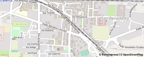 Mappa Caserta