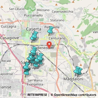 Mappa Via Eduardo Mele, 81100 Caserta CE, Italia (2.34333)