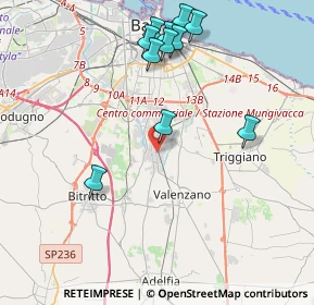 Mappa Vico II Fiume, 70129 Bari BA, Italia (4.62727)