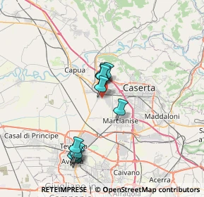 Mappa Via Siata, 81055 Santa Maria Capua Vetere CE, Italia (6.61909)