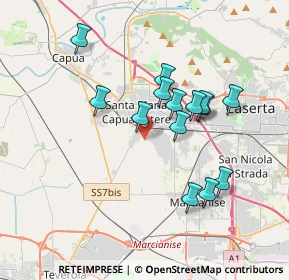 Mappa Via Siata, 81055 Santa Maria Capua Vetere CE, Italia (3.44)