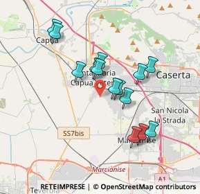 Mappa Via Siata, 81055 Santa Maria Capua Vetere CE, Italia (3.34214)