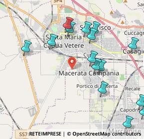 Mappa Via Siata, 81055 Santa Maria Capua Vetere CE, Italia (2.57467)