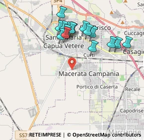 Mappa Via Siata, 81055 Santa Maria Capua Vetere CE, Italia (2.0675)