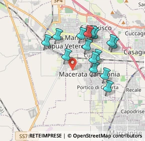 Mappa Via Siata, 81055 Santa Maria Capua Vetere CE, Italia (1.69533)