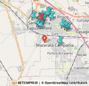 Mappa Via Siata, 81055 Santa Maria Capua Vetere CE, Italia (1.9605)