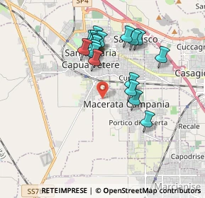 Mappa Via Siata, 81055 Santa Maria Capua Vetere CE, Italia (1.811)