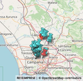 Mappa Via Siata, 81055 Santa Maria Capua Vetere CE, Italia (10.127)