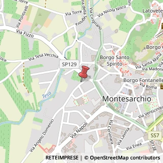 Mappa Via Marchetiello,  14, 82016 Montesarchio, Benevento (Campania)