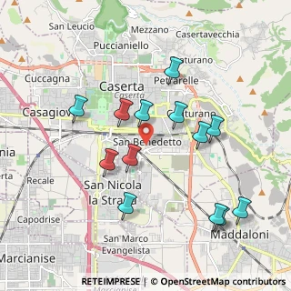 Mappa Via San Nicola, 81100 Caserta CE, Italia (2.05846)
