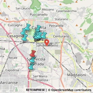 Mappa Via San Nicola, 81100 Caserta CE, Italia (1.69533)