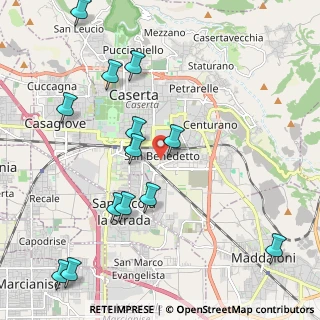 Mappa Via San Nicola, 81100 Caserta CE, Italia (2.64692)