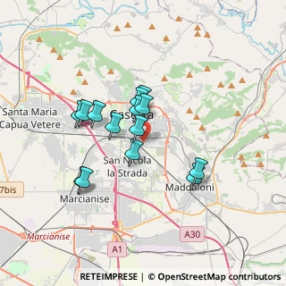 Mappa Via San Nicola, 81100 Caserta CE, Italia (3.04)
