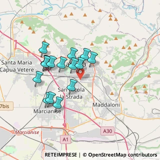 Mappa Via San Nicola, 81100 Caserta CE, Italia (3.40375)