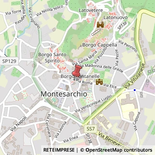 Mappa Via Chiesa Conservatorio, 22, 82016 Avella, Avellino (Campania)