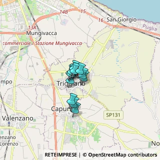 Mappa Via Roma, 70019 Triggiano BA, Italia (0.85917)