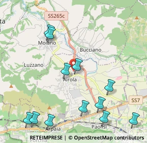 Mappa Via Bagnara, 82011 Airola BN, Italia (2.74417)