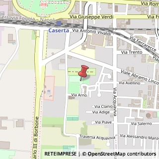 Mappa Via Feudo di San Martino, 9, 81100 Caserta, Caserta (Campania)