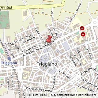 Mappa Corso Vittorio Emanuele, 87, 70019 Triggiano, Bari (Puglia)