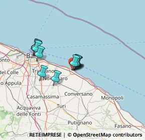 Mappa Viale Pietro Delfino Pesce, 70042 Mola di Bari BA, Italia (10.31833)