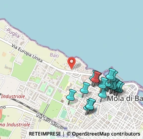 Mappa Viale Pietro Delfino Pesce, 70042 Mola di Bari BA, Italia (0.603)