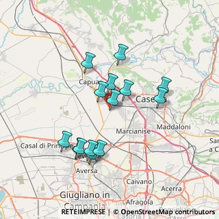 Mappa Via Mastantuono, 81055 Santa Maria Capua Vetere CE, Italia (7.06286)