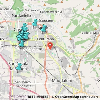 Mappa Via Tommaso Campanella, 81100 Caserta CE, Italia (2.73867)