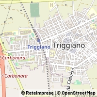 नक्शा Triggiano