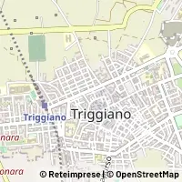 Kaart Triggiano