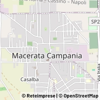 Map Macerata Campania