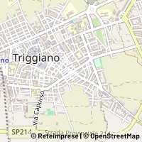 Karte Triggiano