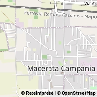 Kaart Macerata Campania