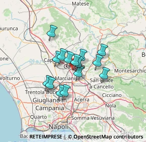 Mappa Viale Carlo III, 81100 Caserta CE, Italia (9.602)