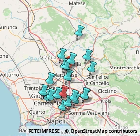 Mappa Viale Carlo III, 81100 Caserta CE, Italia (13.981)