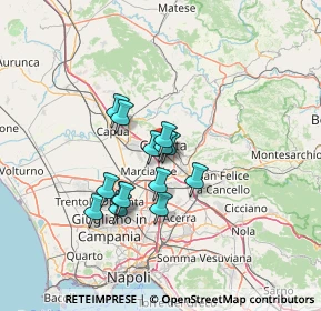 Mappa Viale Carlo III, 81100 Caserta CE, Italia (10.80429)