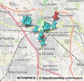 Mappa Viale Carlo III, 81100 Caserta CE, Italia (1.45235)