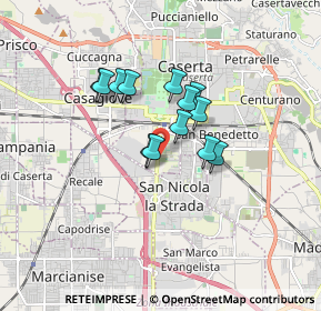 Mappa Viale Carlo III, 81100 Caserta CE, Italia (1.26462)