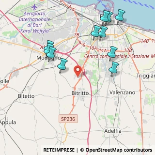 Mappa Contrada Parco Vecchio, 70020 Bitritto BA, Italia (4.95091)